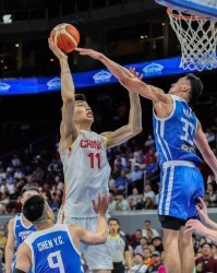 华体会体育-男篮世界杯预选赛中国队100:93击败中国台北队